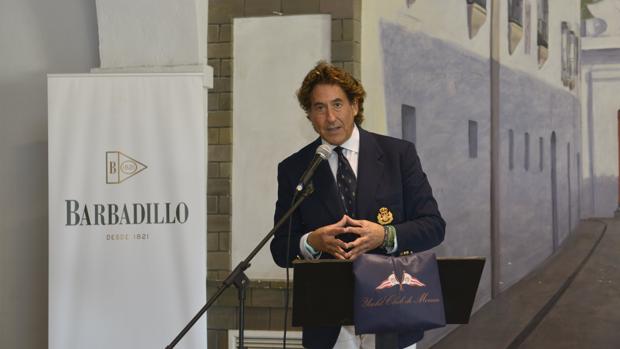 Álvaro de Marichalar durante la presentación de la aventura.