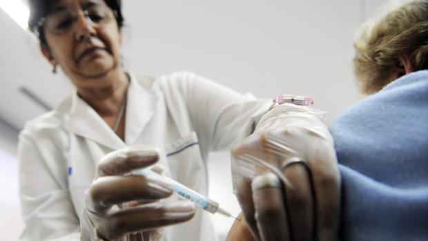 Imagen de archivo de la anterior campaña contra la gripe