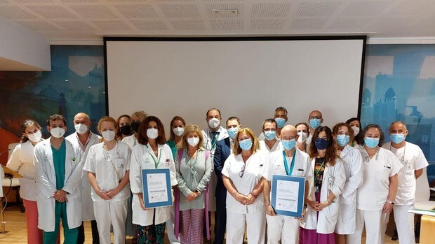Dos unidades del Hospital Universitario Puertadel Mar reciben la certificación de calidad de sus servicios