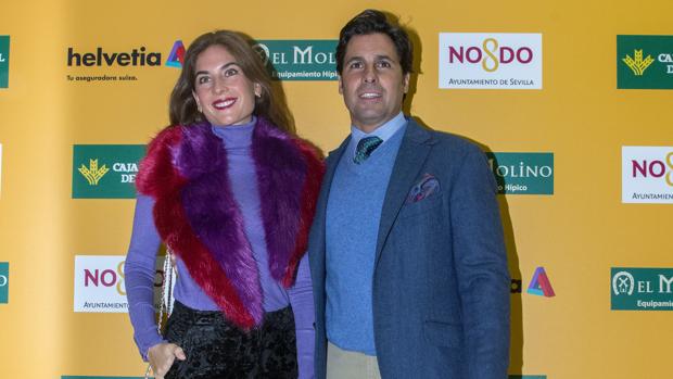 Lourdes Montes y Fran Rivera, el pasado jueves en Sicab
