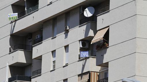 Un bloque de viviendas de Sevilla