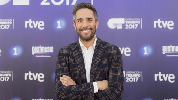 Roberto Leal en la presentación de Operación Triunfo
