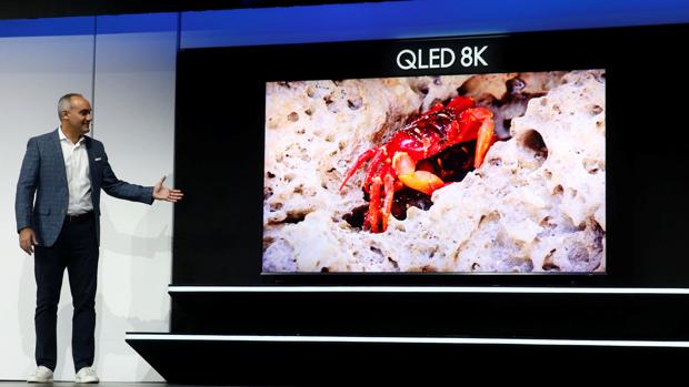 Samsung presenta un televisor QLED con 8K de resolución