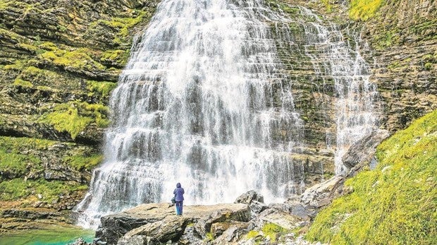 Cola de Caballo, en el Parque Nacional de Ordesa y Monte Perdido