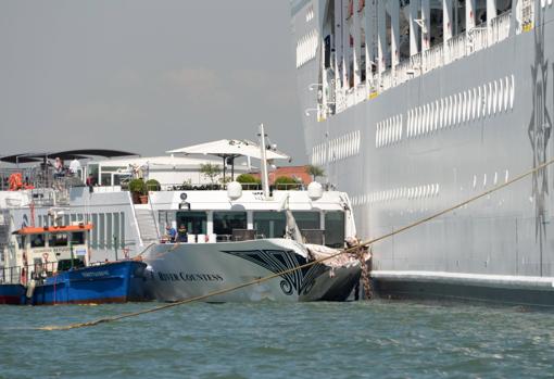 Accidente del MSC Opera el pasado 2 de junio
